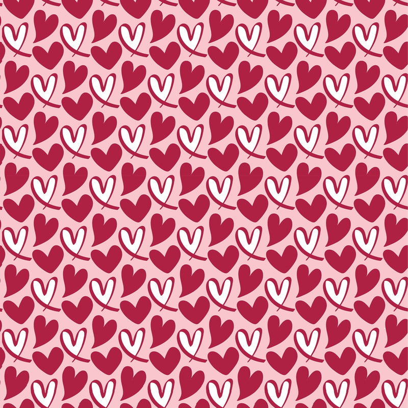 Valentine Heart Seamless Digital Paper - CraftNest - Digital Crafting and Art