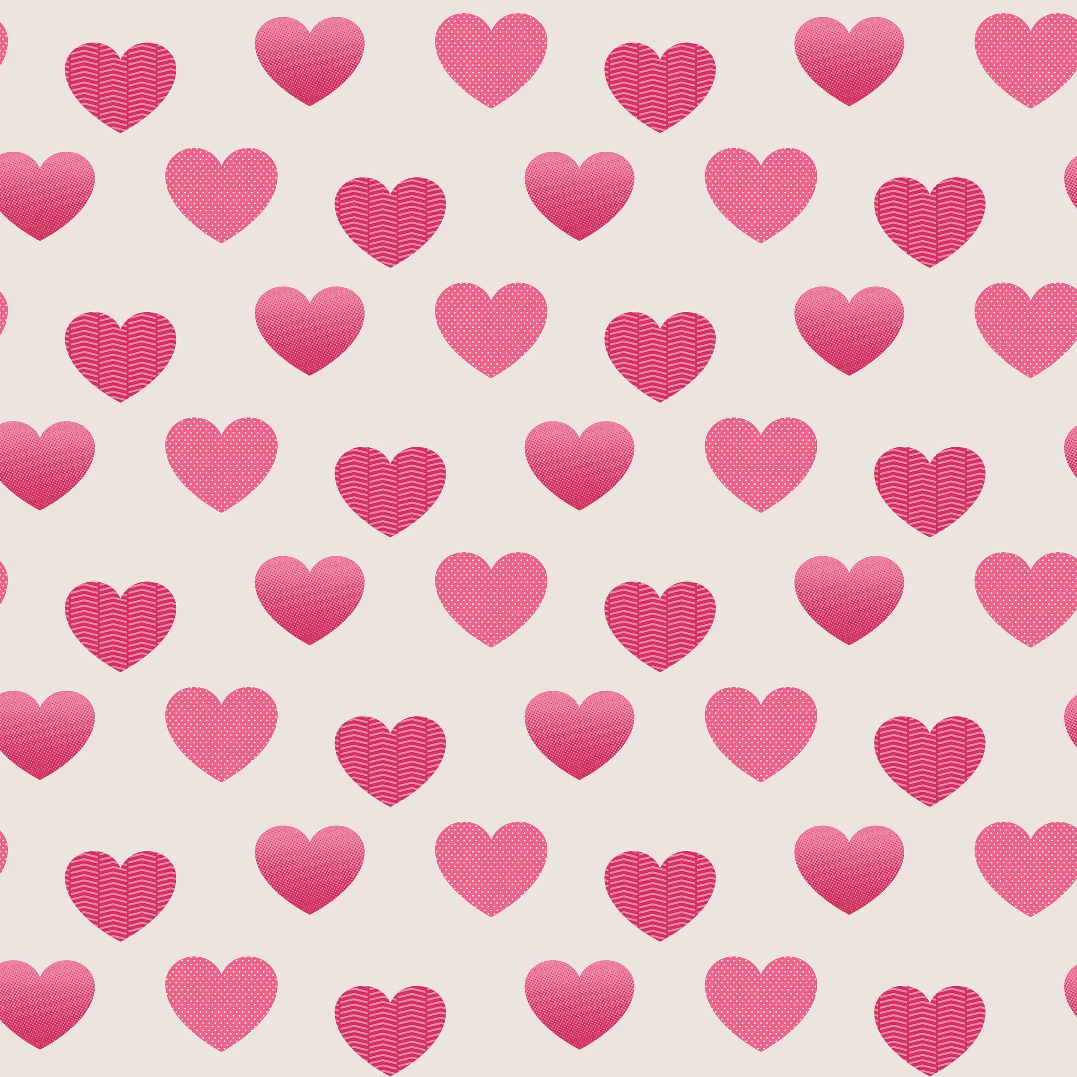 Valentine Heart Seamless Digital Paper - CraftNest - Digital Crafting and Art