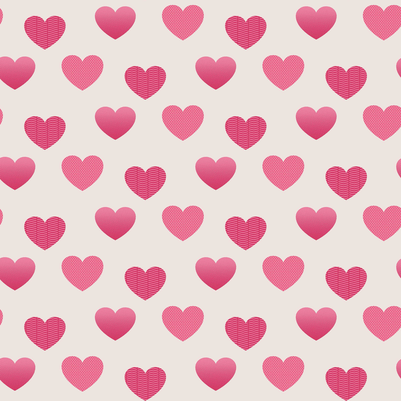 Valentine Heart Seamless Digital Paper - CraftNest - Digital Crafting and Art