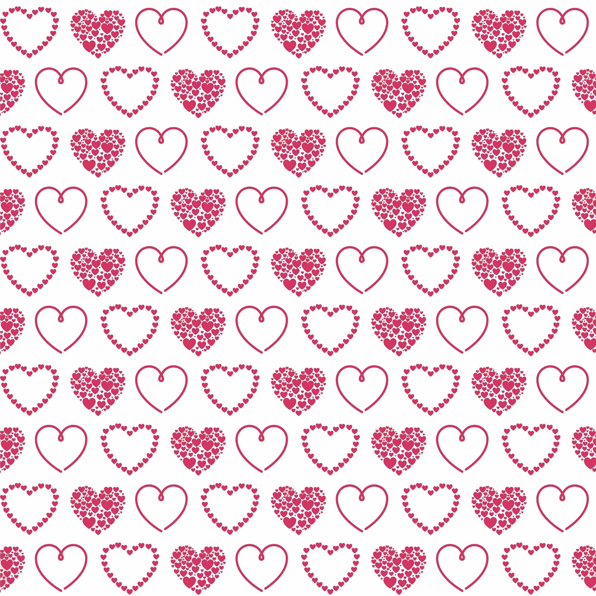 Valentine Heart Seamless Digital Paper - CraftNest - Digital Crafting and Art