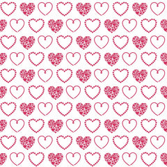 Valentine Heart Seamless Digital Paper - CraftNest - Digital Crafting and Art