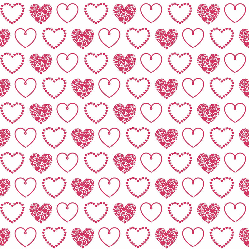 Valentine Heart Seamless Digital Paper - CraftNest - Digital Crafting and Art