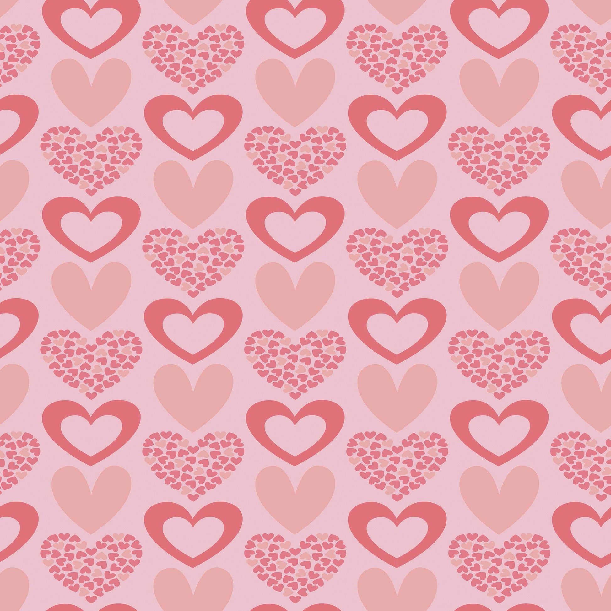 Valentine Heart Seamless Digital Paper - CraftNest - Digital Crafting and Art