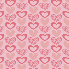 Valentine Heart Seamless Digital Paper - CraftNest - Digital Crafting and Art