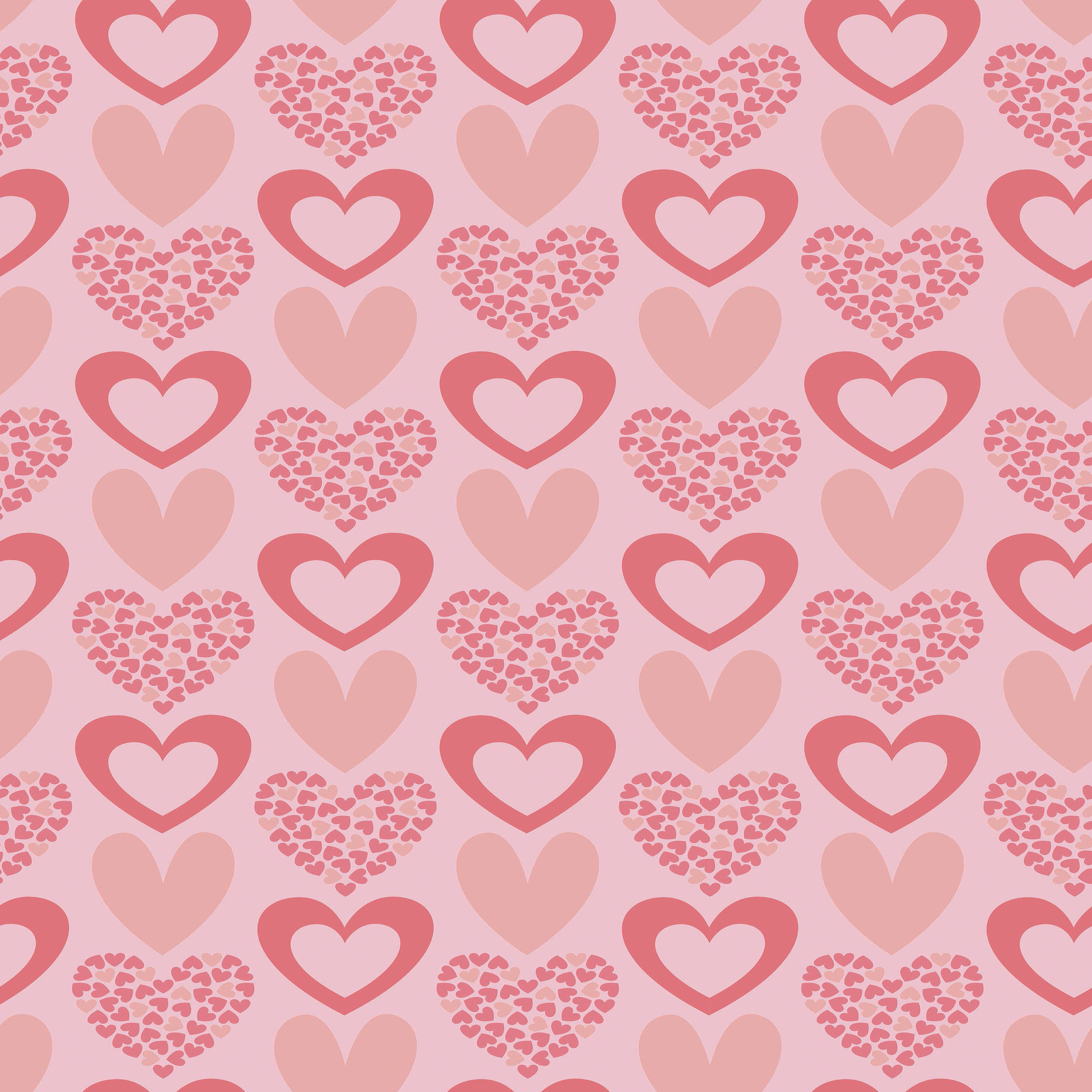 Valentine Heart Seamless Digital Paper - CraftNest - Digital Crafting and Art