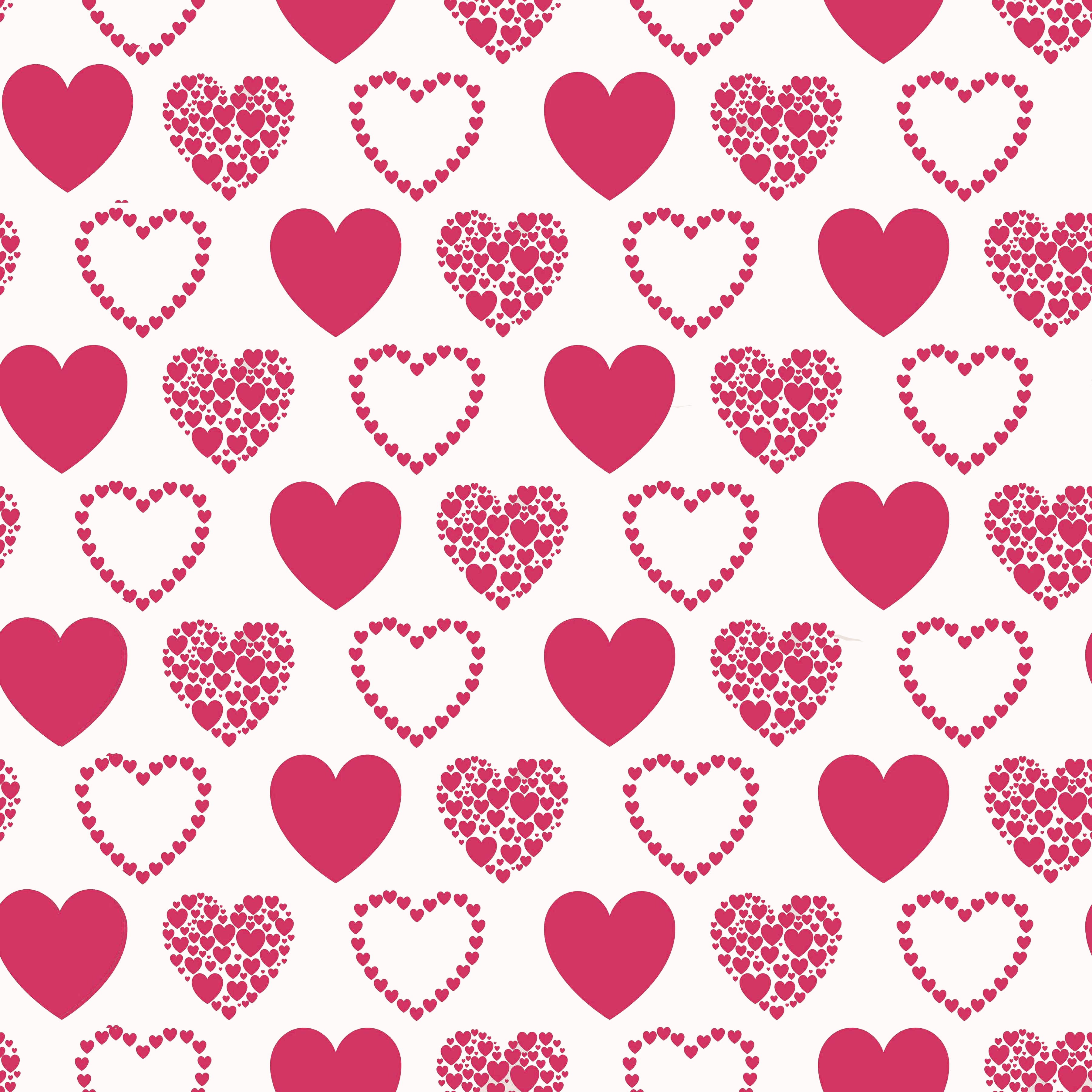 Valentine Heart Seamless Digital Paper - CraftNest - Digital Crafting and Art