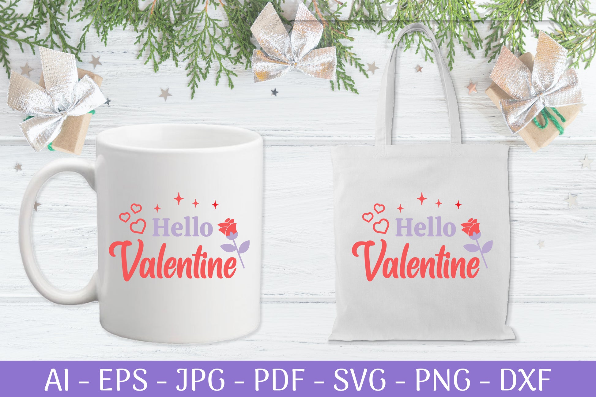 Valentine's Day Sign SVG Bundle 4 - CraftNest - Digital Crafting and Art