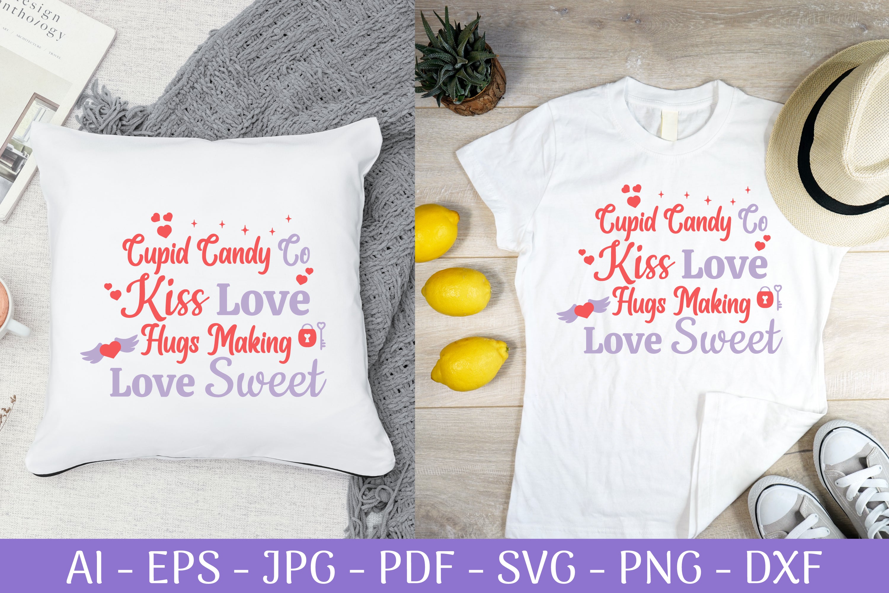 Valentine's Day Sign SVG Bundle - CraftNest - Digital Crafting and Art