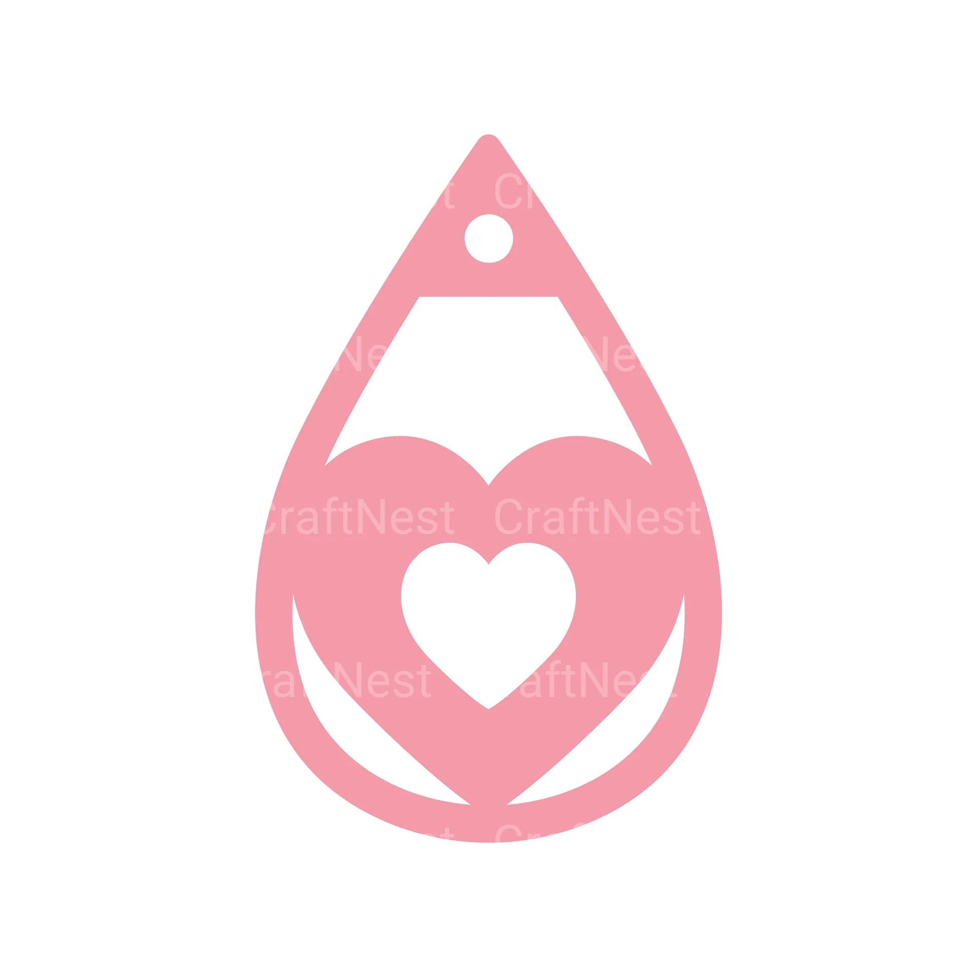 Valentine's Day Earring SVG Bundle - CraftNest - Digital Crafting and Art