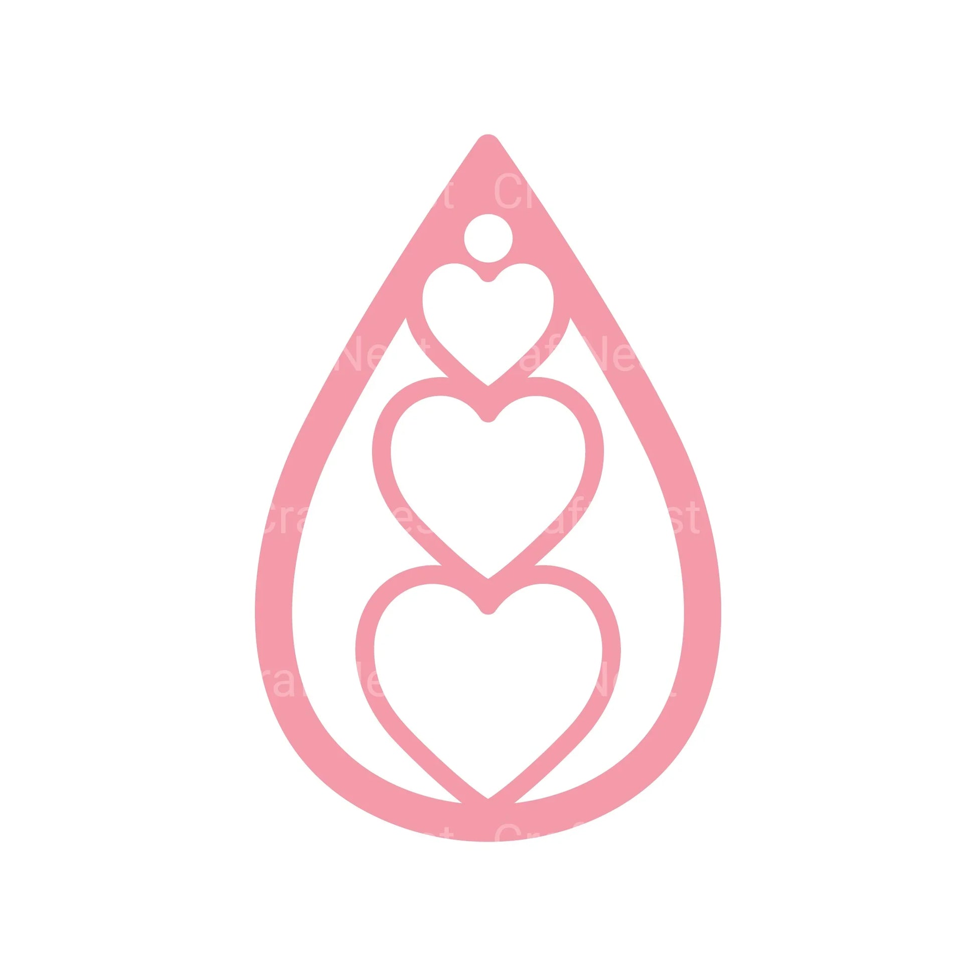Valentine's Day Earring SVG Bundle - CraftNest - Digital Crafting and Art