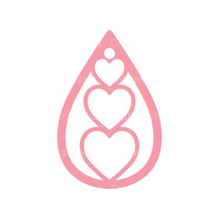Valentine's Day Earring SVG Bundle - CraftNest - Digital Crafting and Art
