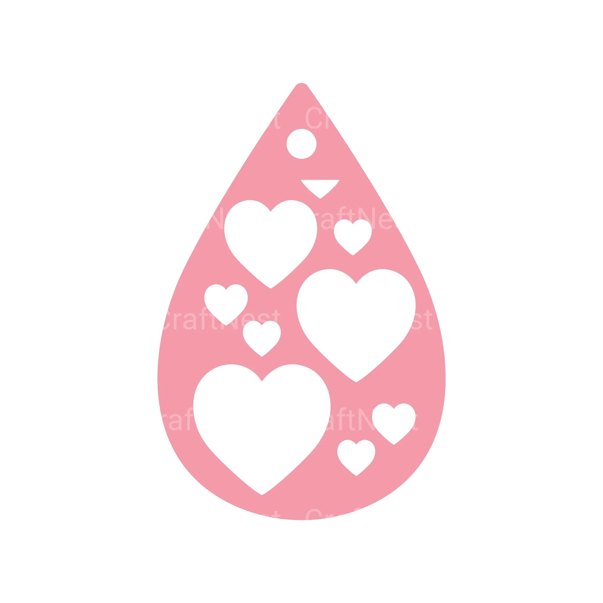 Valentine's Day Earring SVG Bundle - CraftNest - Digital Crafting and Art