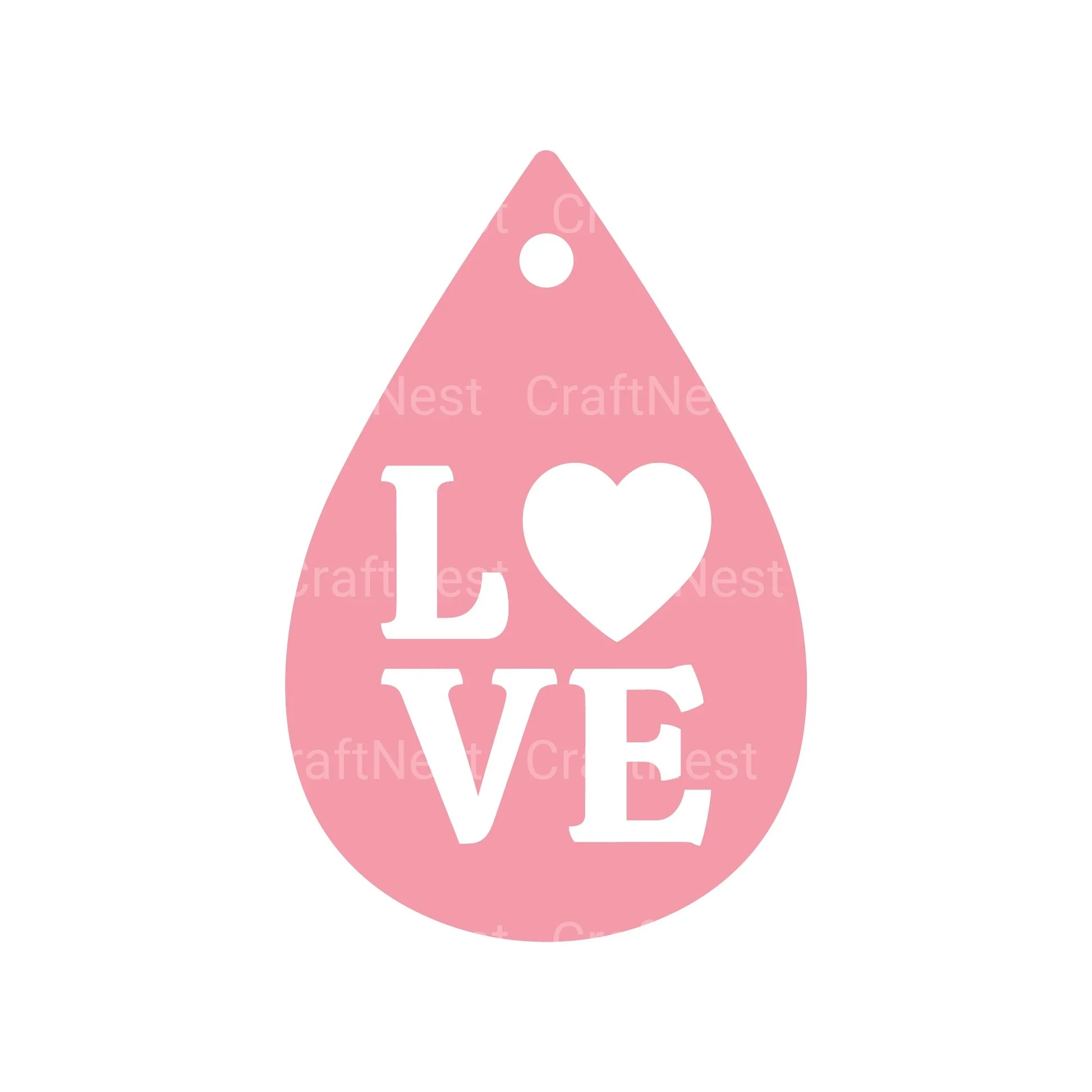 Valentine's Day Earring SVG Bundle - CraftNest - Digital Crafting and Art