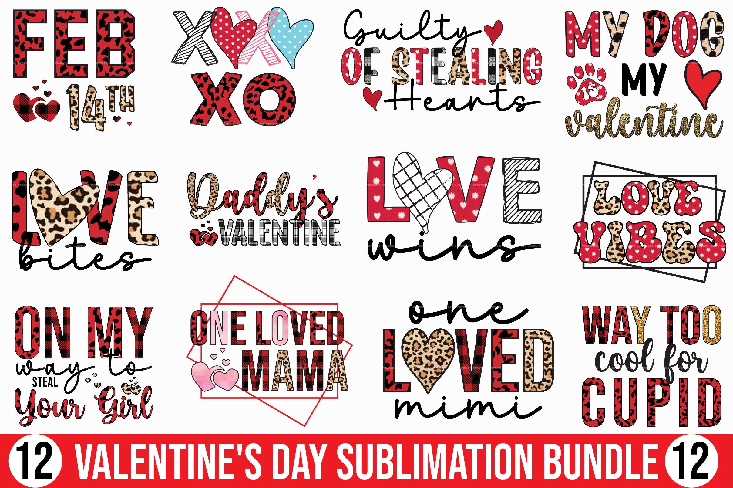 Valentine's Day Clipart Bundle 9