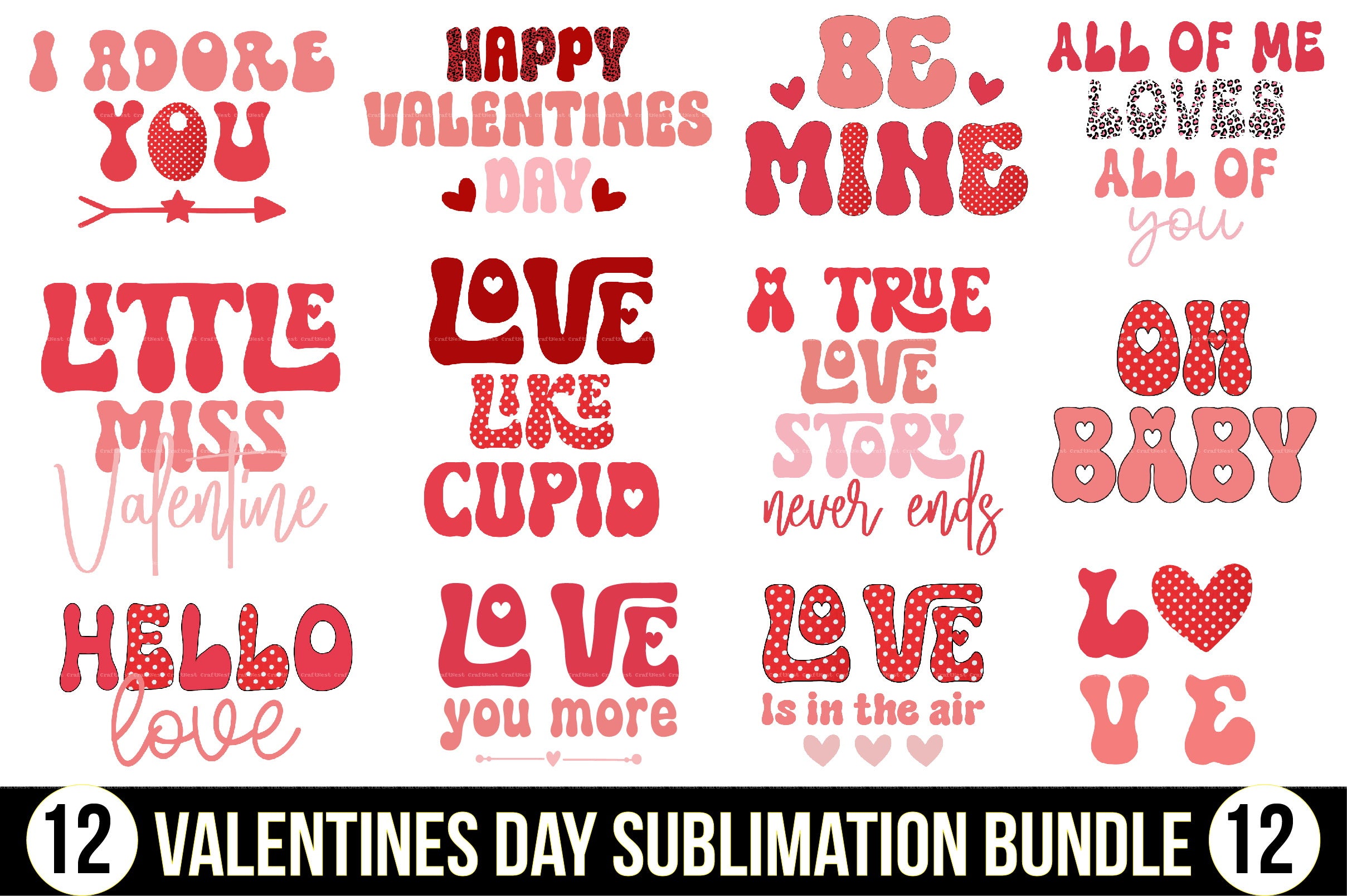 Valentine's Day Clipart Bundle 10
