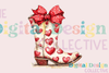 Valentine's Day Cowgirl Boots Clipart Bundle