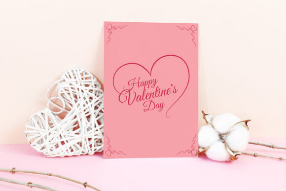 Valentine's Day Printable Cards - CraftNest - Digital Crafting and Art