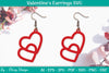 Valentine Earrings SVG Bundle
