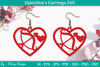 Valentine's Earrings SVG Bundle