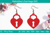 Valentine's Earrings SVG Bundle