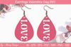 Valentine Earrings SVG Bundle