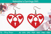 Valentine's Earrings SVG Bundle