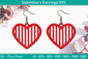 Valentine Earrings SVG Bundle
