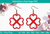 Valentine's Earrings SVG Bundle