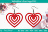 Valentine's Earrings SVG Bundle