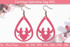Valentine's Earrings SVG Bundle