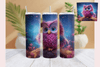Neon Owl Tumbler Wrap Bundle