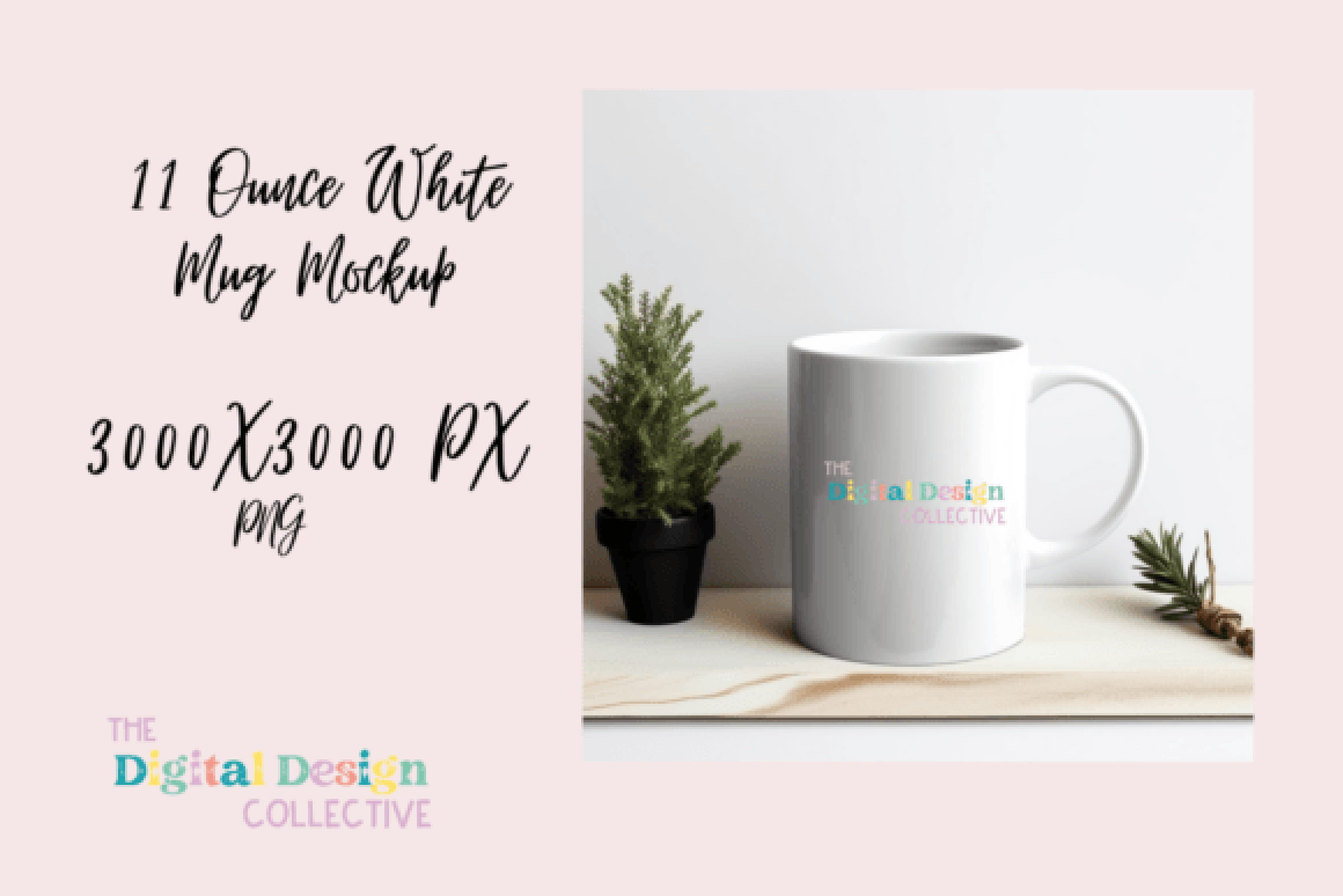 White Mug Mockup