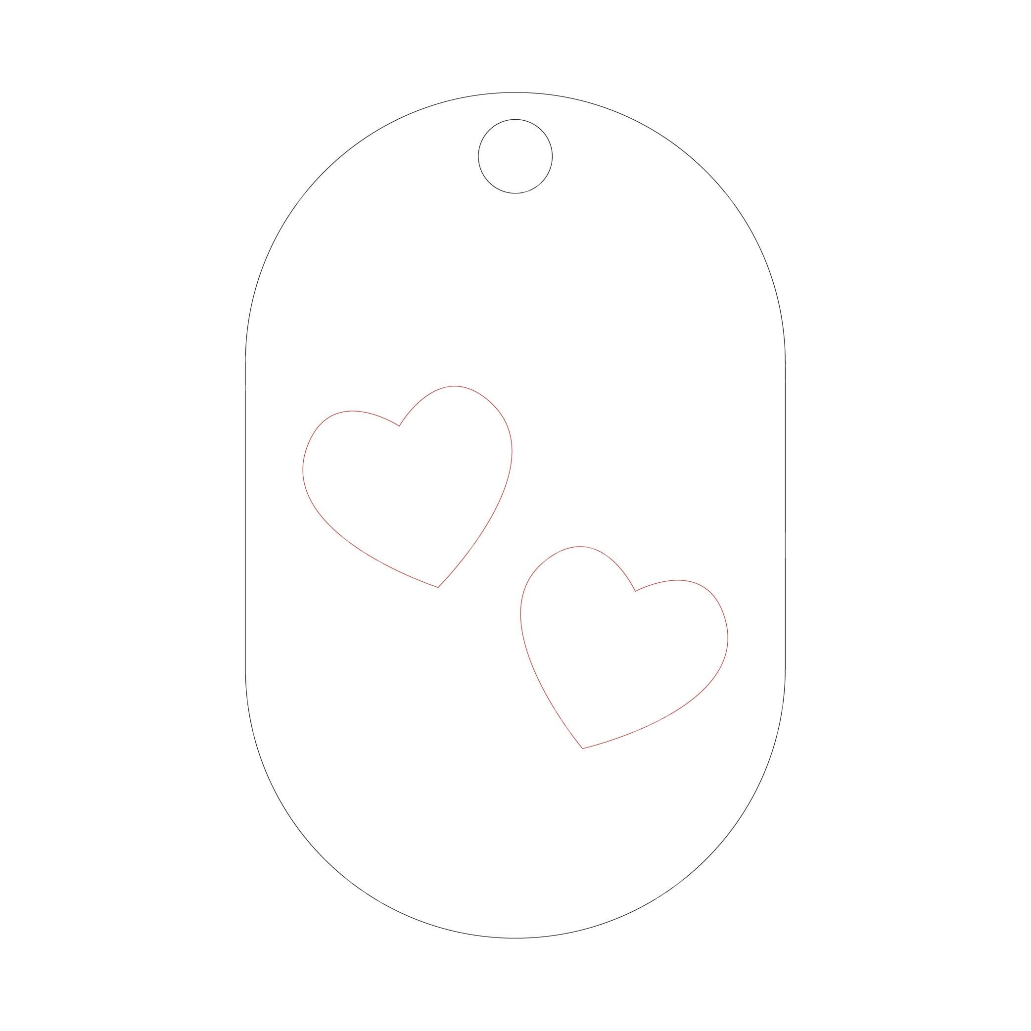 Valentine's Day Earring Laser Cut SVG Bundle