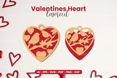 Valentine's Heart Laser Cut SVG Bundle - CraftNest - Digital Crafting and Art
