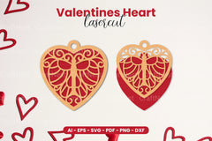 Valentine's Heart Laser Cut SVG Bundle - CraftNest - Digital Crafting and Art