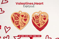 Valentine's Heart Laser Cut SVG Bundle - CraftNest - Digital Crafting and Art
