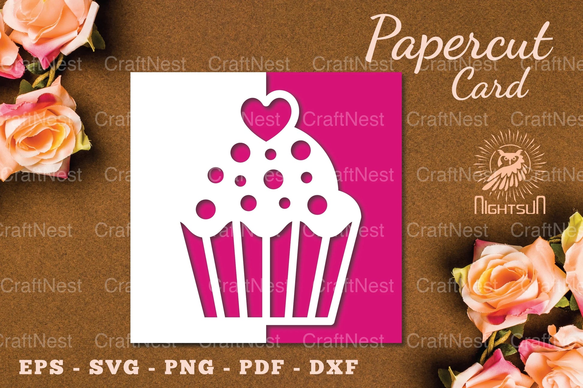 Valentine's Papercut Card SVG Bundle - CraftNest - Digital Crafting and Art