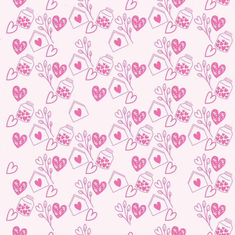 Valentines Sublimation Digital Paper - CraftNest - Digital Crafting and Art