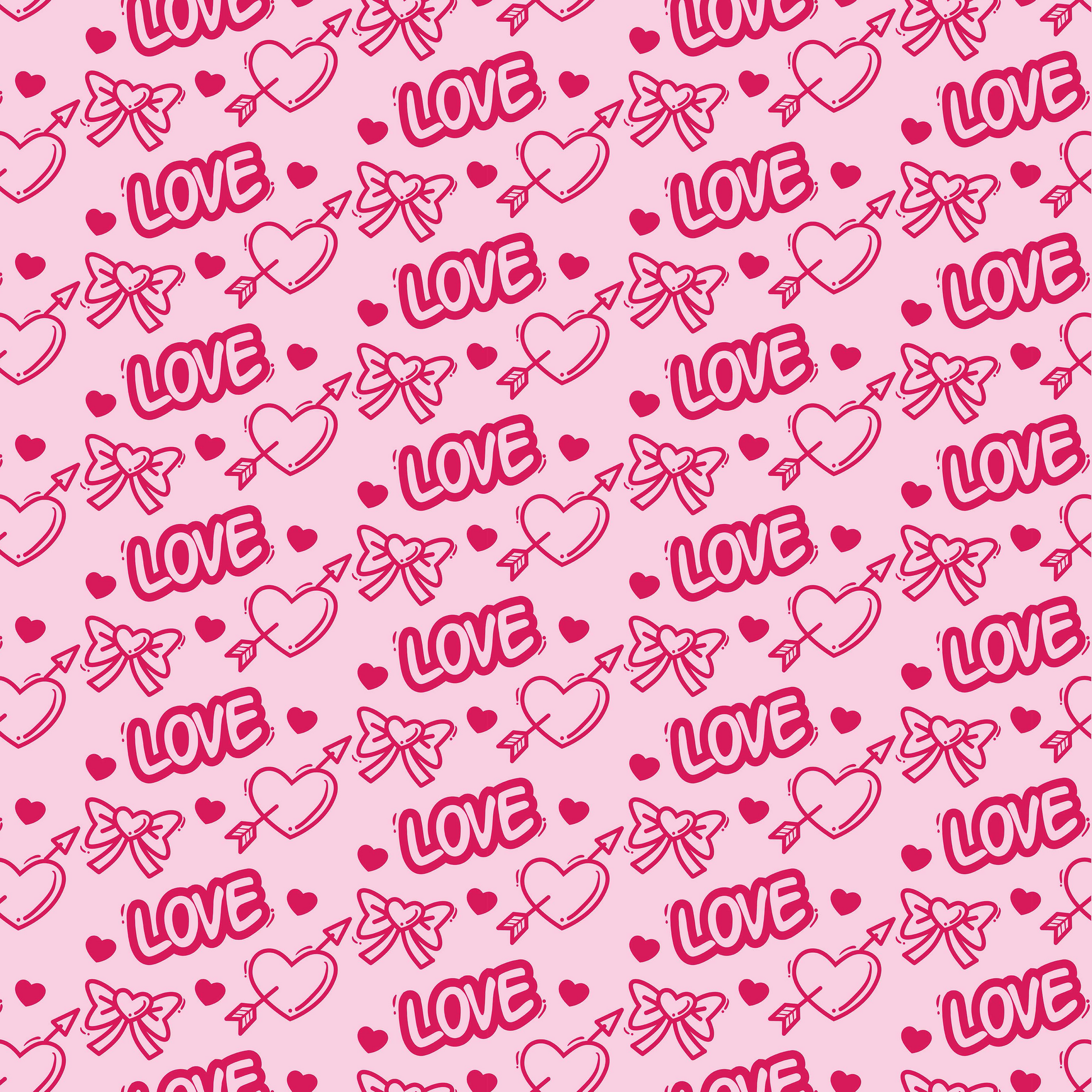 Valentines Sublimation Digital Paper - CraftNest - Digital Crafting and Art