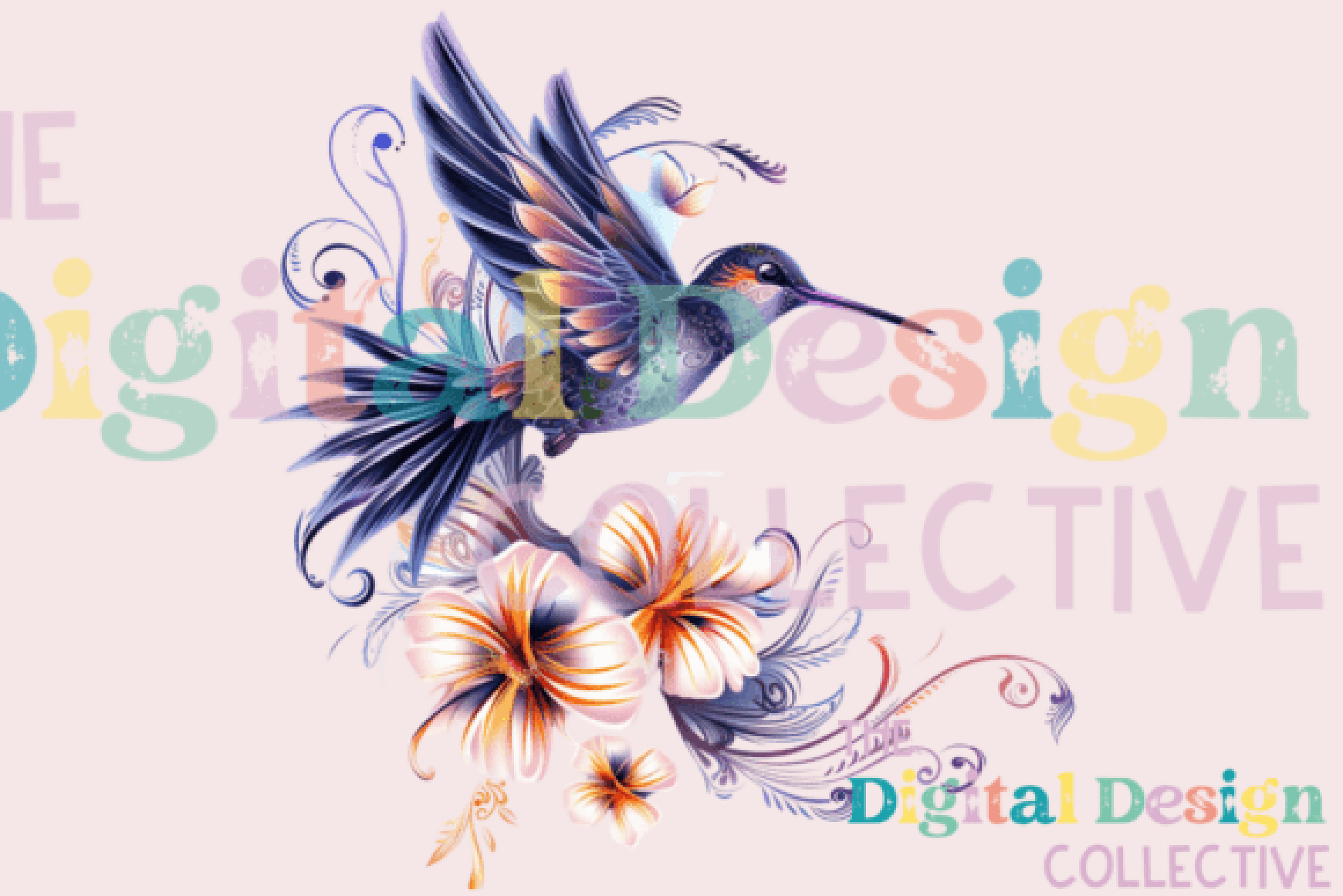 Hummingbird Clipart Bundle