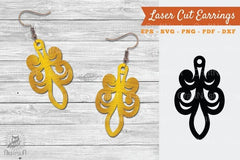 Victorian Laser Cut Earrings SVG Bundle - CraftNest - Digital Crafting and Art