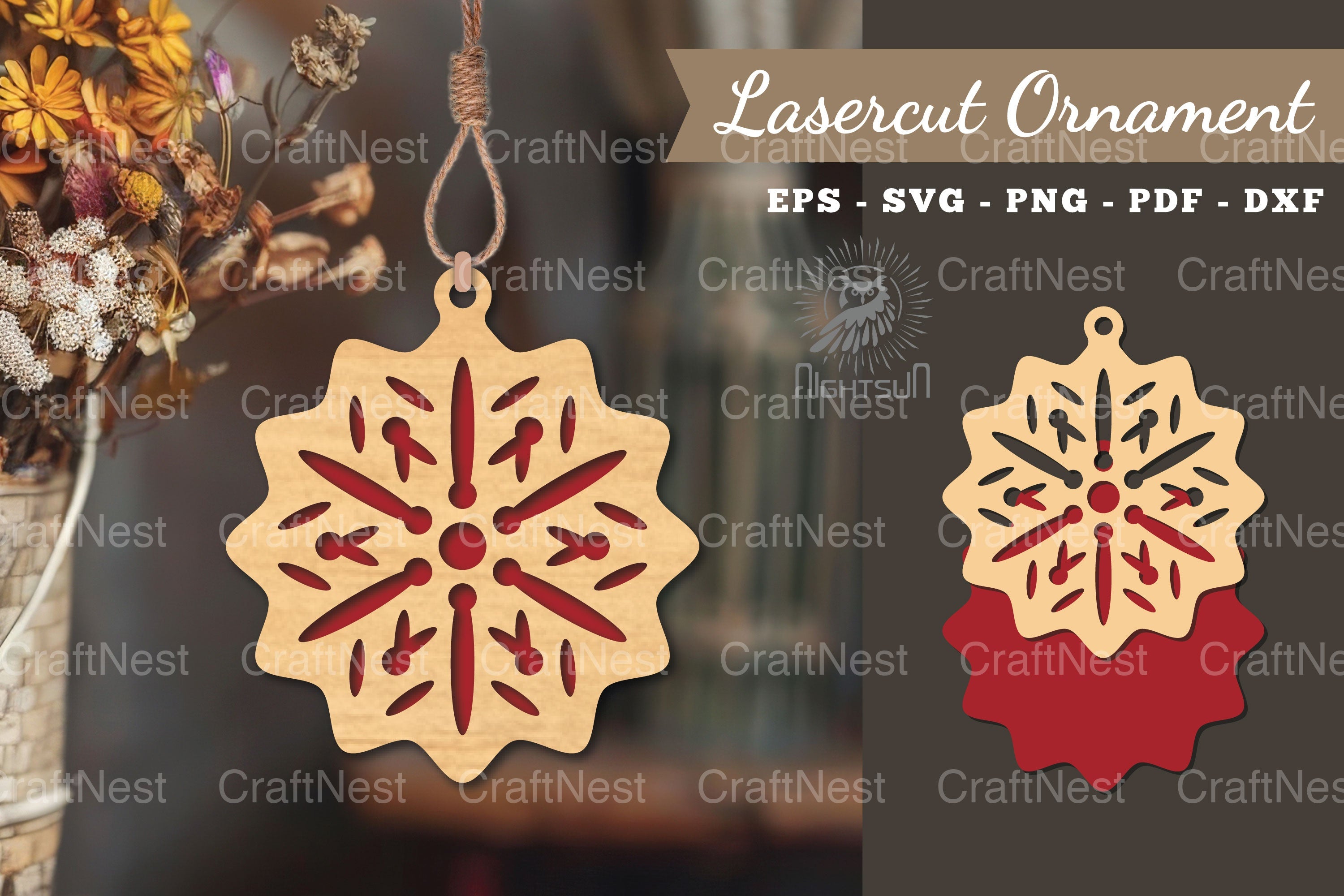 Victorian Laser Cut Ornament SVG Bundle - CraftNest - Digital Crafting and Art