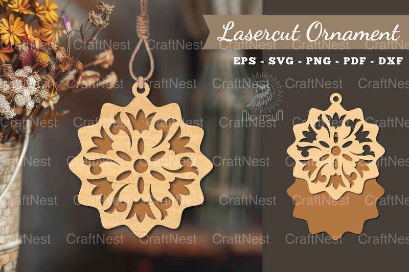 Victorian Laser Cut Ornament SVG Bundle - CraftNest - Digital Crafting and Art
