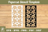 Victorian Paper Cut Stencil Clipart Bundle