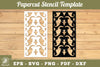 Victorian Paper Cut Stencil Clipart Bundle