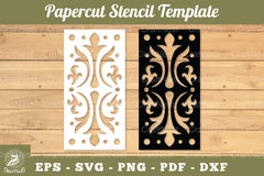 Victorian Paper Cut Stencil Clipart Bundle - CraftNest - Digital Crafting and Art