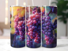 Vineyard Grapes 6 Tumbler Wrap - CraftNest - Digital Crafting and Art