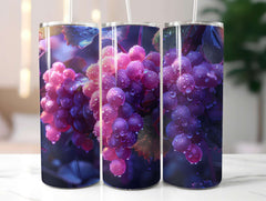 Vineyard Grapes 4 Tumbler Wrap - CraftNest - Digital Crafting and Art