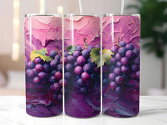 Vineyard Grapes 5 Tumbler Wrap - CraftNest - Digital Crafting and Art