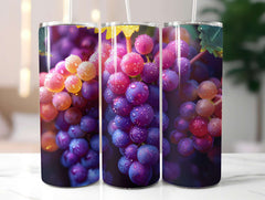 Vineyard Grapes 6 Tumbler Wrap - CraftNest - Digital Crafting and Art